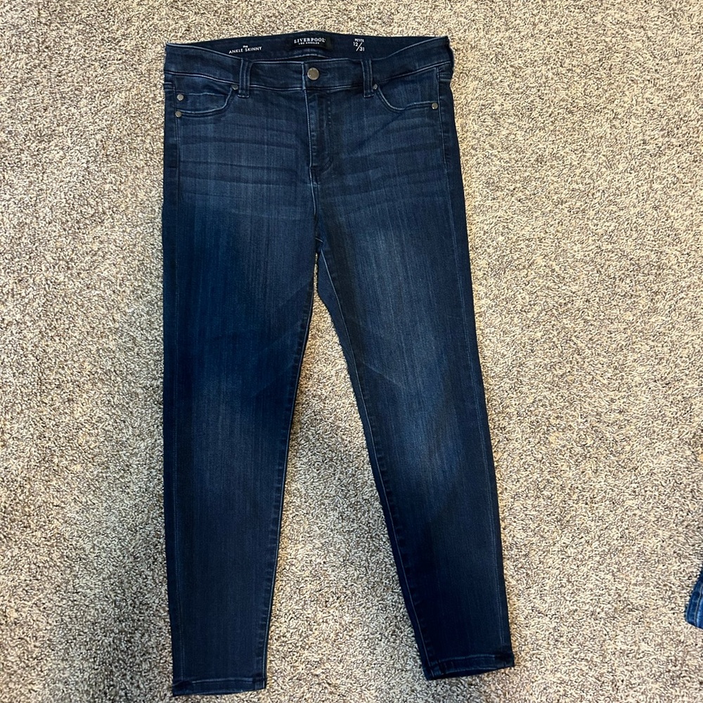 Liverpool Ankle Skinny Jeans